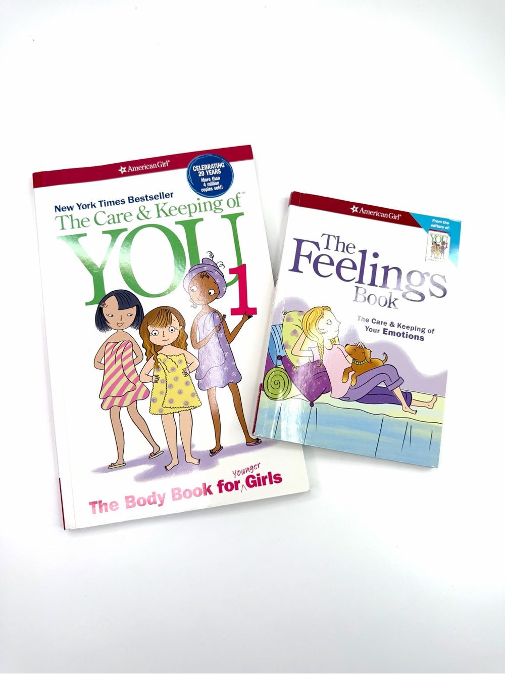 American Girl Books for Girls Feelings & Book of You Bundle